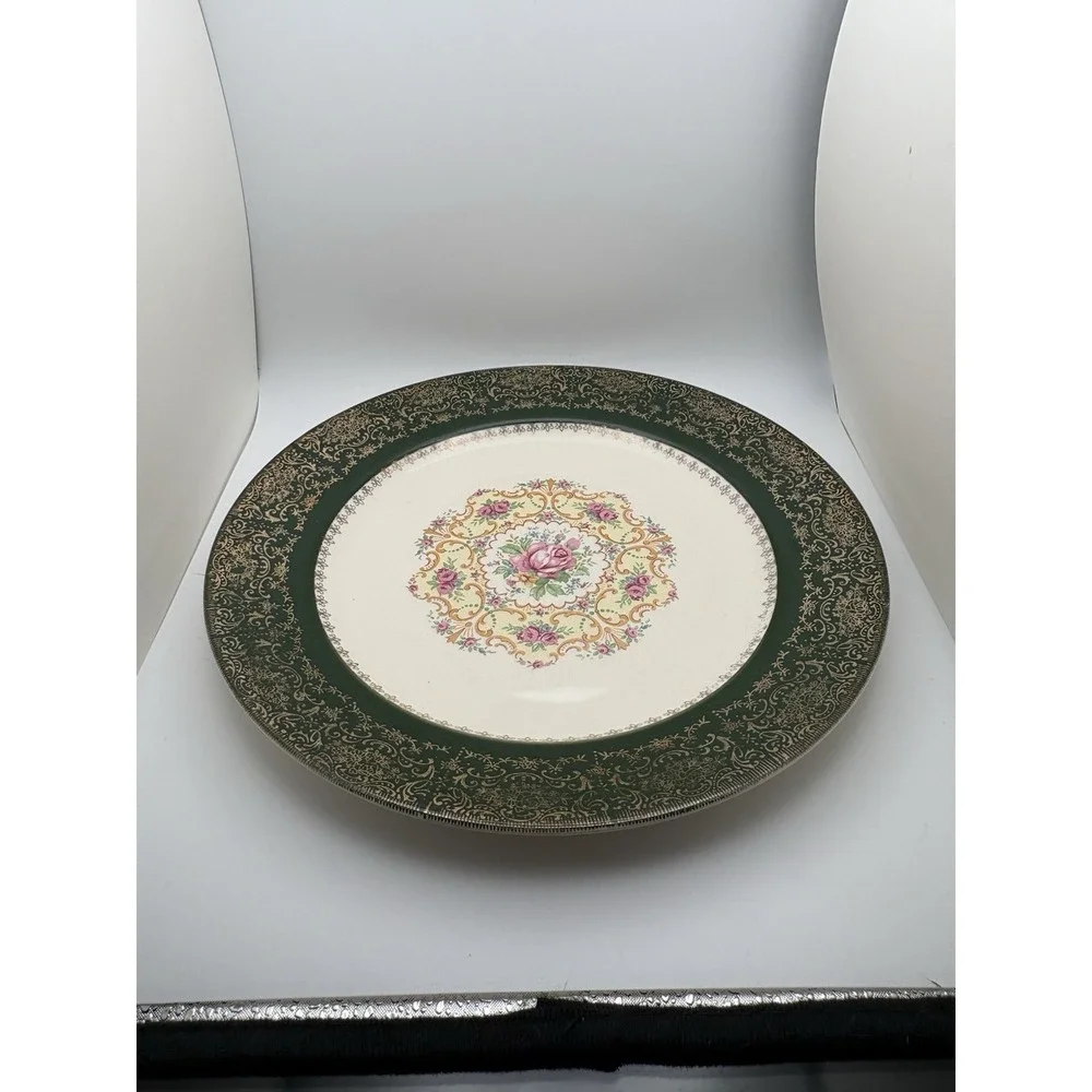 Salem Excellency 23K Gold Display Plate 9 7/8